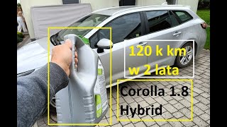 120k km  Na jakim oleju  Toyota Corolla 18 Hybrid [upl. by Andromeda]