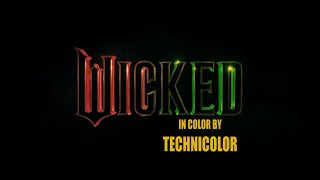 Wicked quotUnofficialquot trailer 2 in Glorious Technicolor [upl. by Lednem]