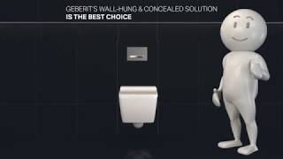 Why Geberit wall hung concealed [upl. by Ready]