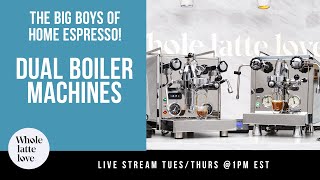 Dual Boiler Machines  The Big Boys of Home Espresso [upl. by Zoila]