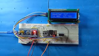 STM32 weather station IoT thingspeak demo [upl. by Imtiaz]