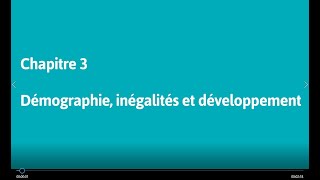 Géo 2de  Démographie inégalités et développement [upl. by Juliano]