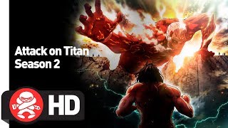 Attack on Titan Complete Season 2  Official Trailer [upl. by Farny]