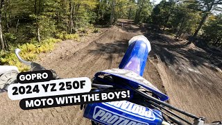 GOPRO Moto on the 2024 YZ 250F [upl. by Targett]