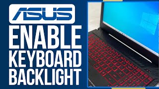 How to Turn On Keyboard Backlight On Asus Laptop  Enable Keyboard light [upl. by Legyn]