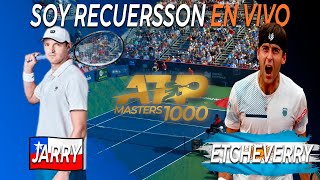 Nicolás Jarry vs Tommy Etcheverry  ATP Masters 1000 de Montreal Reacción en vivo [upl. by Ahsaetal]