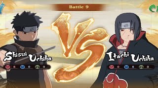 Shisui Uchiha vs Itachi Uchiha  Naruto Ultimate Ninja Storm Connections [upl. by Aimac440]