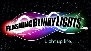 Flashing Blinky Lights  Wholesale Light Up Party Supplies  Glow  LED Decor and Furniture [upl. by Ardnuek]