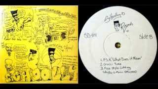 SCHOOLLY D  Schoolly D  SIde B  1985 [upl. by Mccomb]