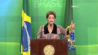 Ajustes fiscais não interferiram em programas sociais declara Dilma Rousseff [upl. by Wilterdink]