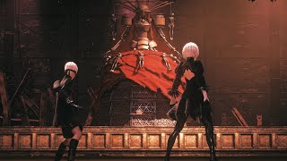 Nier Automata  Beauvoir Boss Fight Cinematic Edit [upl. by Fujio]