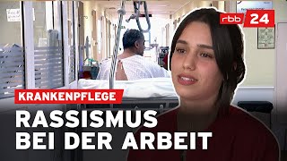 Nach Umschulung in Berlin Krankenpflegerin erlebt Rassismus [upl. by Dikmen]