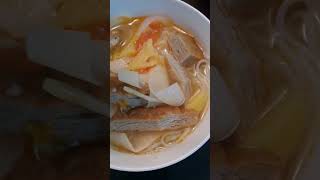 Vietnamese Fish Cake Noodle vietnamfood [upl. by Geordie25]