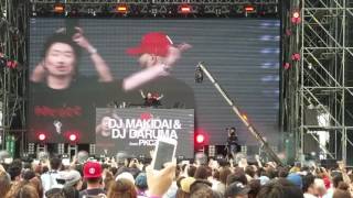 PKCZ djmakidaidaruma  Wired music festival japan 2017 [upl. by Anirdnaxela]