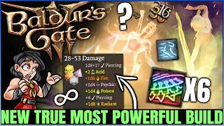 Baldurs Gate 3  NEW HIGHEST DAMAGE POSSIBLE FOUND  Best Ranger Cleric Build Guide amp Multiclass [upl. by Sarajane283]