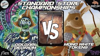 Mono White Tokens VS Gruul Delirium MTG Standard [upl. by Apfel]