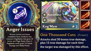 KogMaw Anger Issues amp Anomaly One Thousand Cuts  Triple Rageblade KogMaw  Set 13 Into the Arcane [upl. by Burt]