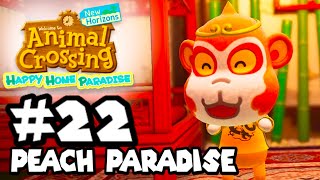 Animal Crossing Happy Home Paradise  Part 22  Peach Paradise [upl. by Mcginnis508]