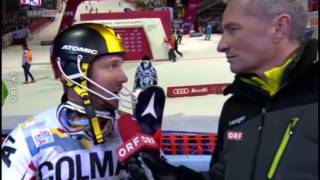 Marcel Hirscher  Fast von einer Drohne getroffen [upl. by Veron]