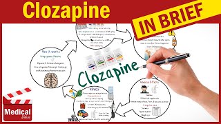 Clozapine  Clozaril  What is Clozapine Clozaril Uses Dose Adverse Effects amp Precautions [upl. by Tekla]