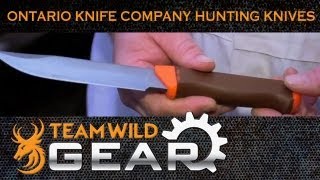 Ontario Knife Company Hunting Knives [upl. by Sergent287]