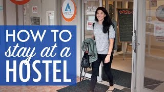 Everything you need to know about STAYING AT A HOSTEL [upl. by Azrim]