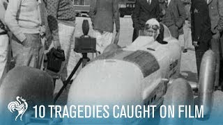 10 Tragedies Caught on Film  British Pathé [upl. by Orola]