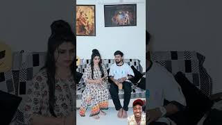 Bibi no1 Babu badam khaao a lo 😂 funny comedy couple shorts [upl. by Ahsitneuq]