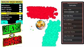 AGARIO LATEST MACRO MOD MENU FOR ANDROID amp IOS  NO JAILBREAK Agario Mobile [upl. by September]