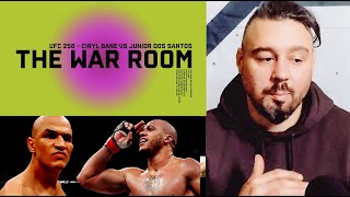 JUNIOR DOS SANTOS VS CIRYL GANE  THE WAR ROOM DAN HARDY BREAKDOWN EP 90 [upl. by Batha655]