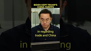 Biden Kept Trumps China Tariffs [upl. by Reinar]