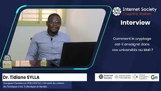 Interview Dr Tidiane Sylla Maître Assitant CAMES en Informatique Spécialiste des Objets connectés [upl. by Mialliw]