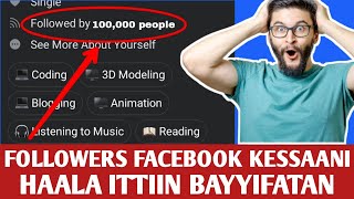 Followers Facebook Kenyaa Haala ittiin bayyifanu  MIKO TECH [upl. by Atilam416]