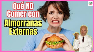 🆘 ¿QUE NO COMER CON HEMORROIDES 🆘 DIETA PARA HEMORROIDES QUE SANGRAN [upl. by Nnylorac]