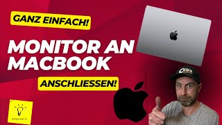 MacBook Upgrade Externen Monitor anschließen [upl. by Damales266]