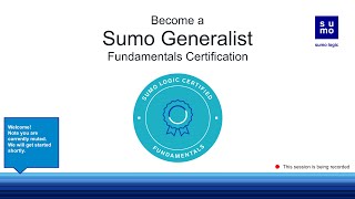 Sumo Logic Cert Jam  Fundamentals [upl. by Alletse]