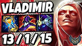 Vladimir vs Leblanc  MID  Lol Korea Challenger Patch 1417 ✅ [upl. by Xeno711]