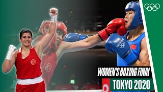 Boxing Womens Welter 6469kg Final  Tokyo 2020 Replays [upl. by Scheer]