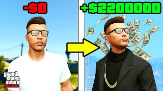 How to Make MILLIONS as a LEVEL 1 in GTA 5 Online Solo Money Guide [upl. by Raycher]