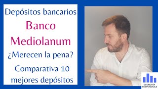 Depósitos Banco Mediolanum ¿merecen la pena [upl. by Leeland35]