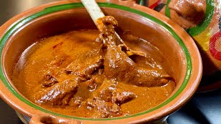 RECETA AUTÉNTICA DE PIPIÁN ROJO DE POLLO RECETA DE LA ABUELA  MOLE DE BODAS  RECETAS MEXICANAS [upl. by Liddy615]