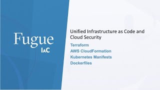 Infrastructure as Code amp Cloud Security for Terraform AWS CloudFormation Kubernetes amp DockerFiles [upl. by Yddet602]