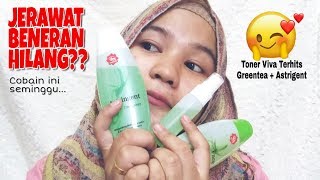 Review Jujur Toner Viva Greentea Mix Astrigent Dan Hasilnya [upl. by Lissak]