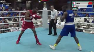 Arlen López CUB vs Troy Isley USA AMBC PanAm Games Qualifiers 2019 Final 75kg [upl. by Karie]