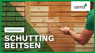 SCHUTTING BEITSEN Hoe Beits Ik Een Schutting  Osmo Nederland [upl. by Alburg]