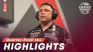 SILENCE OF THE FANS  QuarterFinals 3amp4 Highlights  202223 Cazoo World Darts Championship [upl. by Courcy]