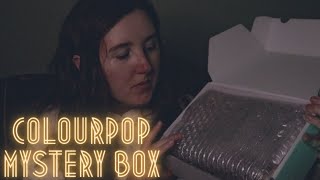 2023 Black Friday Colourpop Mystery Box ❓❔ ASMR Unboxing softspoken amp whispering [upl. by Nadruoj743]