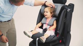 Установка детского автокресла Britax Roemer ADVANSAFIX IV M  Mothercare Russia [upl. by Collete228]