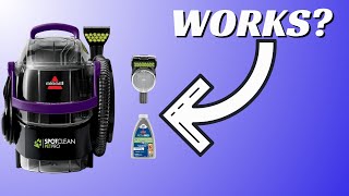 BISSELL SpotClean Pet Pro Ultimate Overview and Demo of the 2458 Portable Carpet Cleaner [upl. by Lleneg]