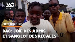 Côte d’Ivoire résultats du Bac 2024 les admis dans une joie folle les recalés en sanglot [upl. by Nahgeam]